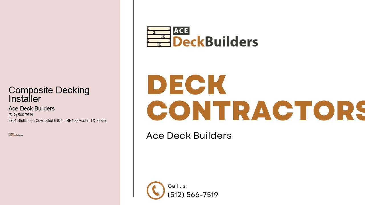 Composite Decking Installer 