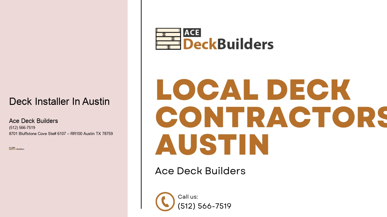 Deck Installer In Austin 