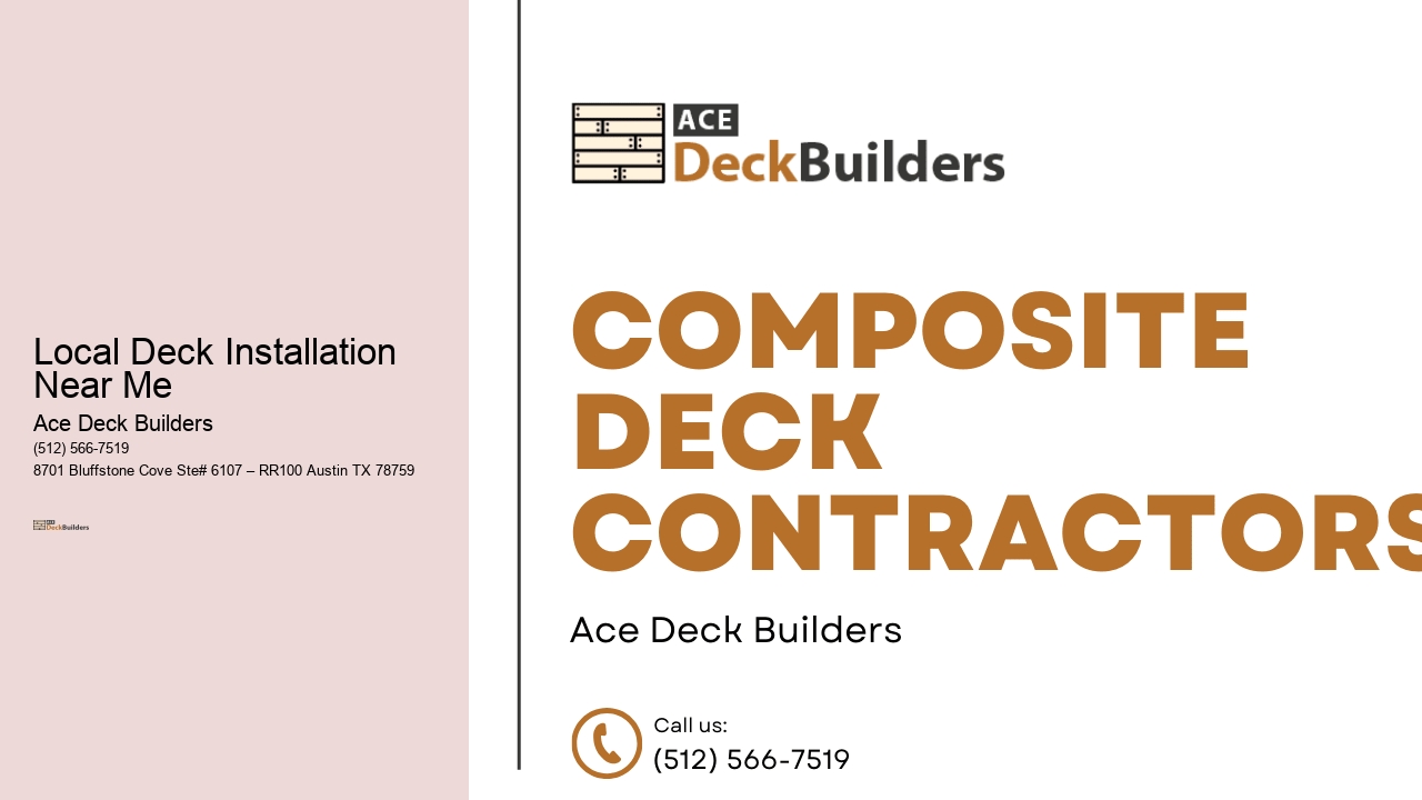 Local Deck Installation Near Me