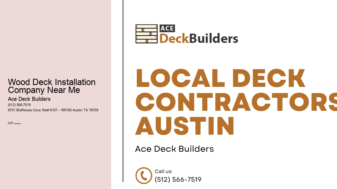 Wood Deck Installation Company Near Me